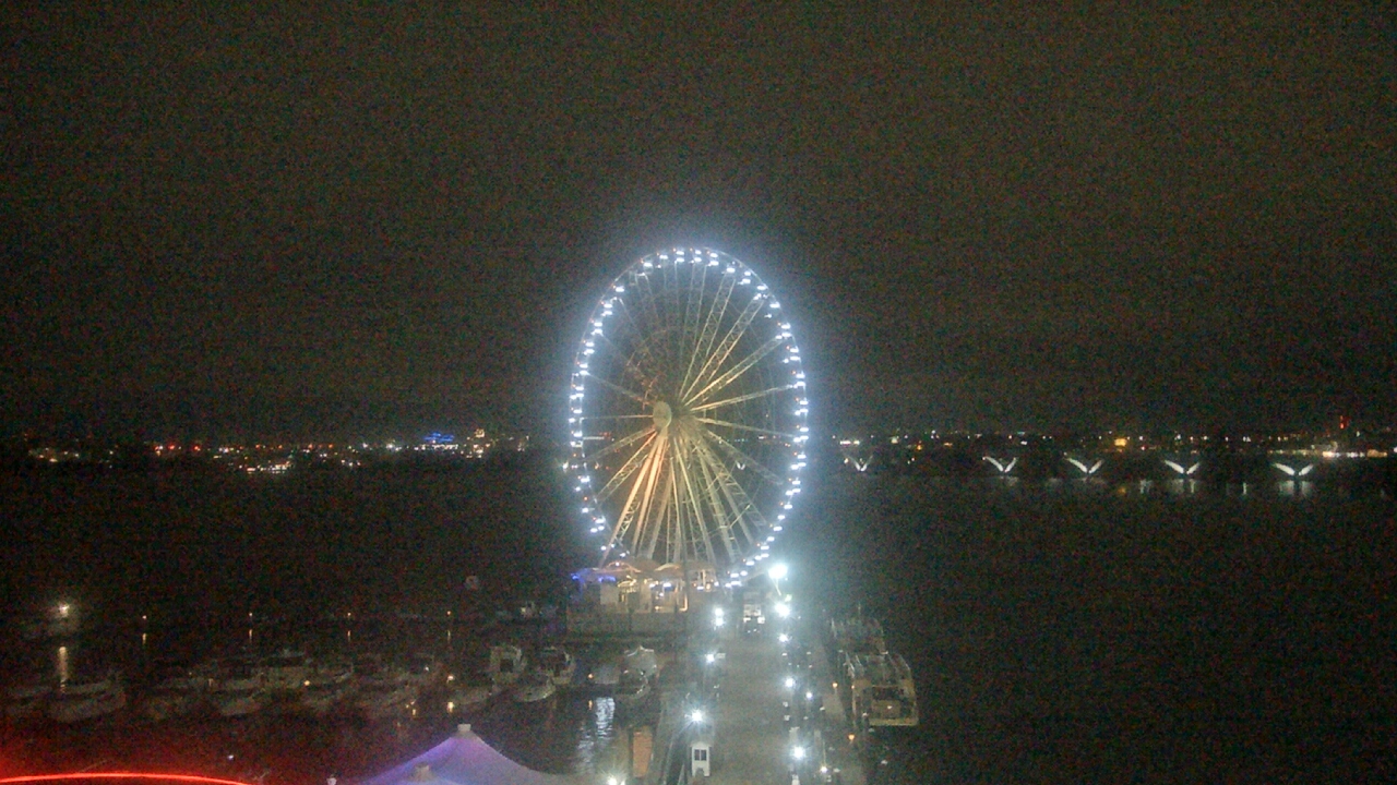 Thumbnail for current weather camera view from National Harbor in Oxon Hill, Maryland