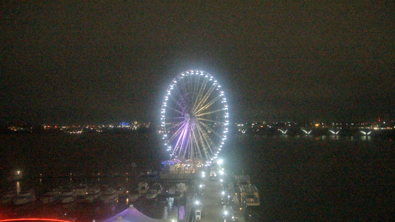 Thumbnail for current weather camera view from National Harbor in Oxon Hill, Maryland