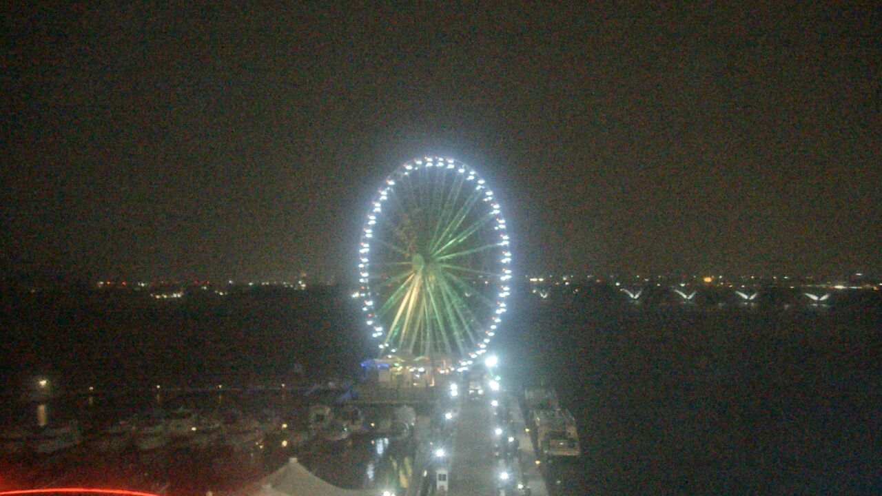 Thumbnail for current weather camera view from National Harbor in Oxon Hill, Maryland