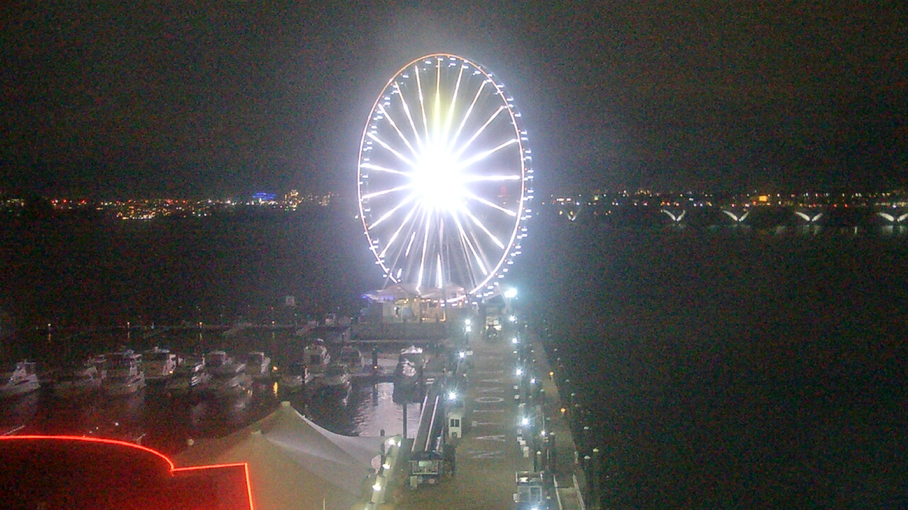 Thumbnail for current weather camera view from National Harbor in Oxon Hill, Maryland