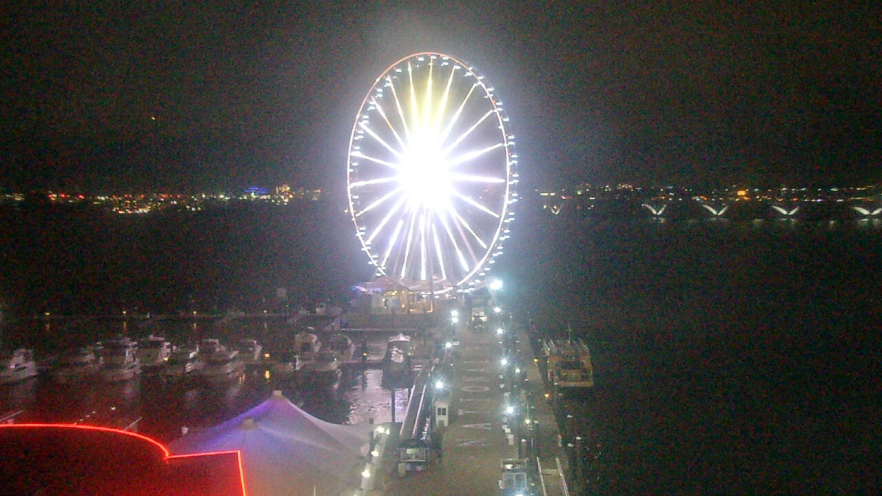 Thumbnail for current weather camera view from National Harbor in Oxon Hill, Maryland