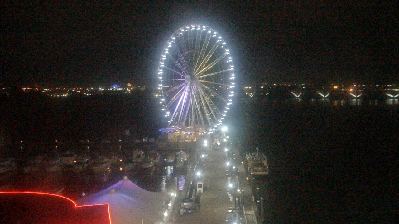 Thumbnail for current weather camera view from National Harbor in Oxon Hill, Maryland