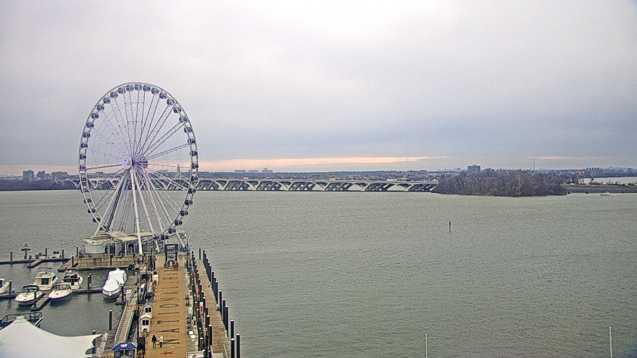 Thumbnail for current weather camera view from National Harbor in Oxon Hill, Maryland