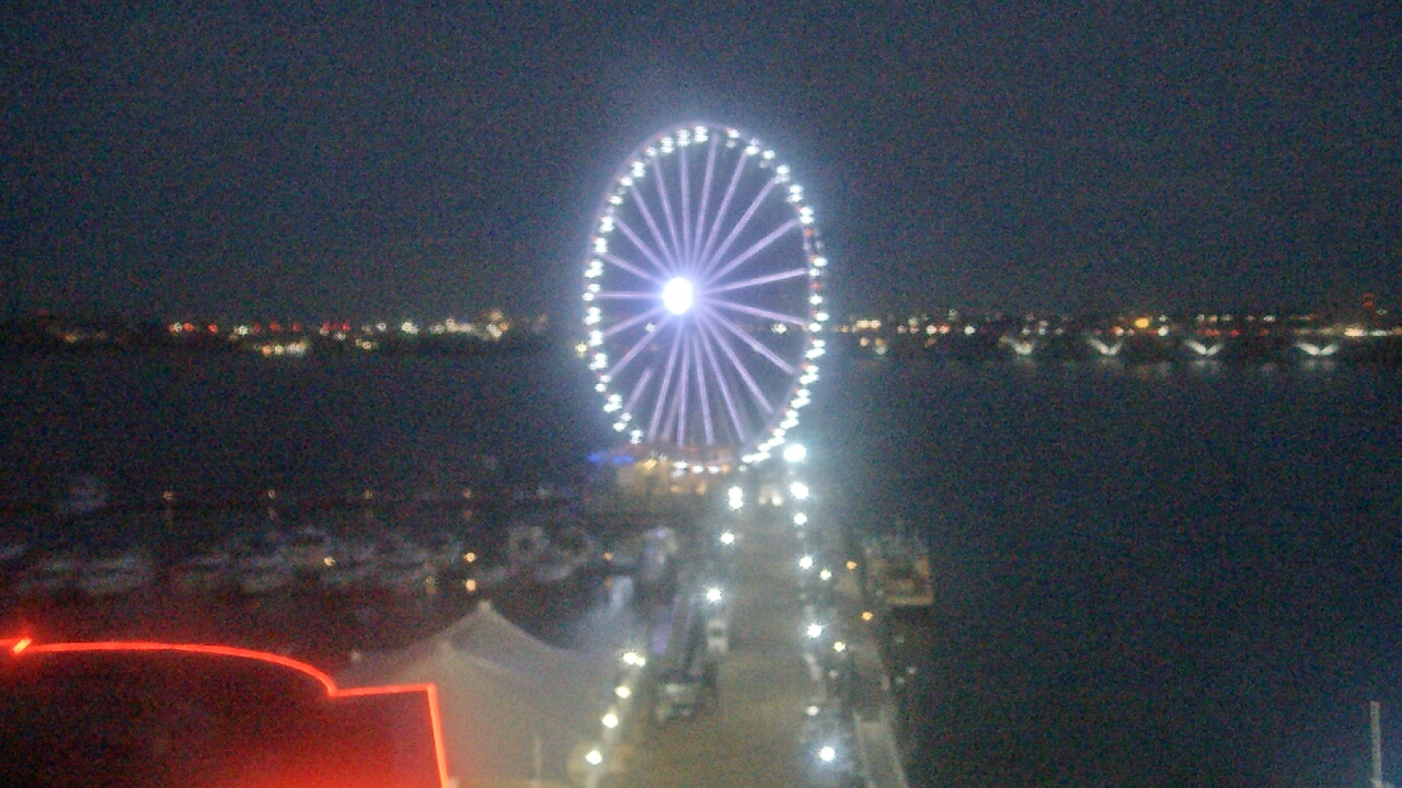 Thumbnail for current weather camera view from National Harbor in Oxon Hill, Maryland