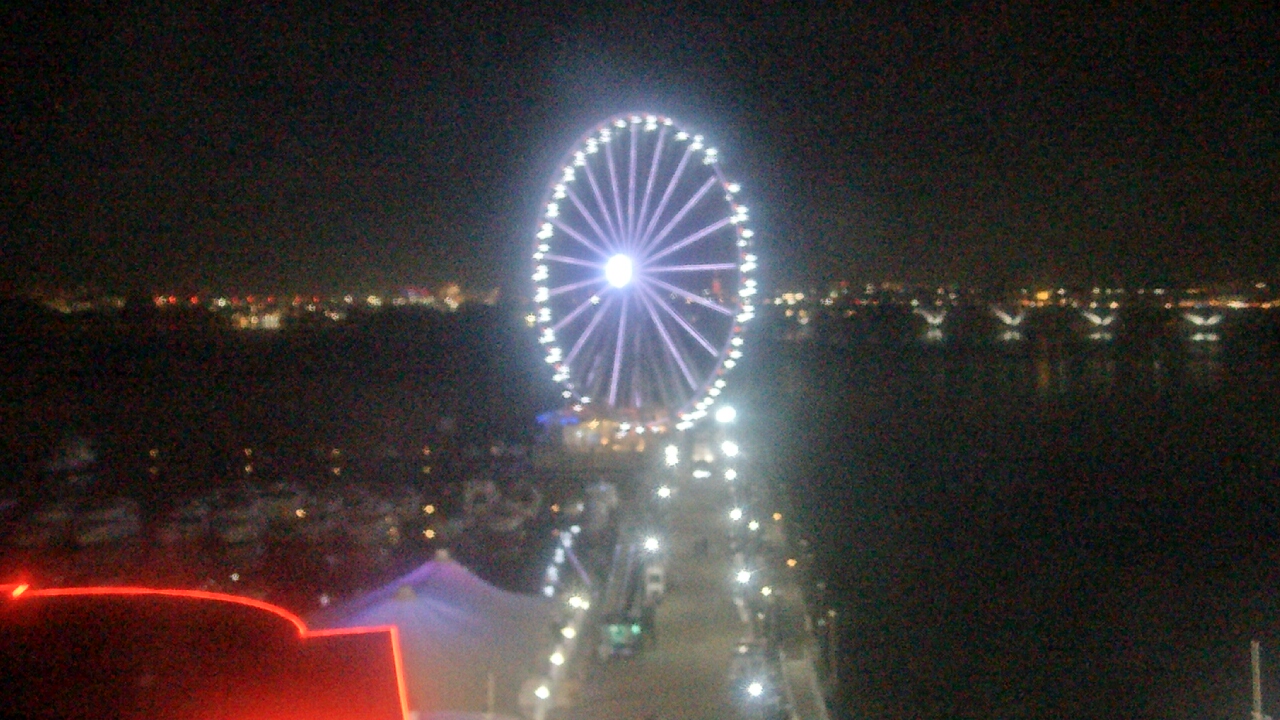 Thumbnail for current weather camera view from National Harbor in Oxon Hill, Maryland