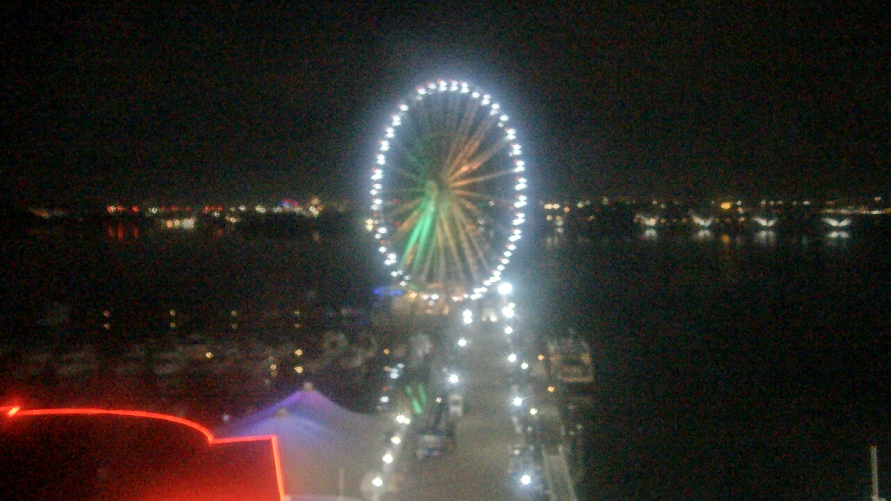 Thumbnail for current weather camera view from National Harbor in Oxon Hill, Maryland