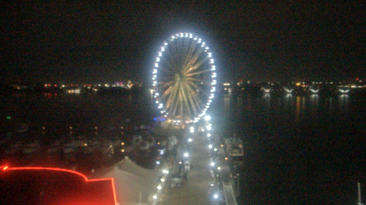 Thumbnail for current weather camera view from National Harbor in Oxon Hill, Maryland