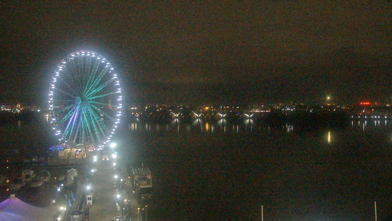 Thumbnail for current weather camera view from National Harbor in Oxon Hill, Maryland