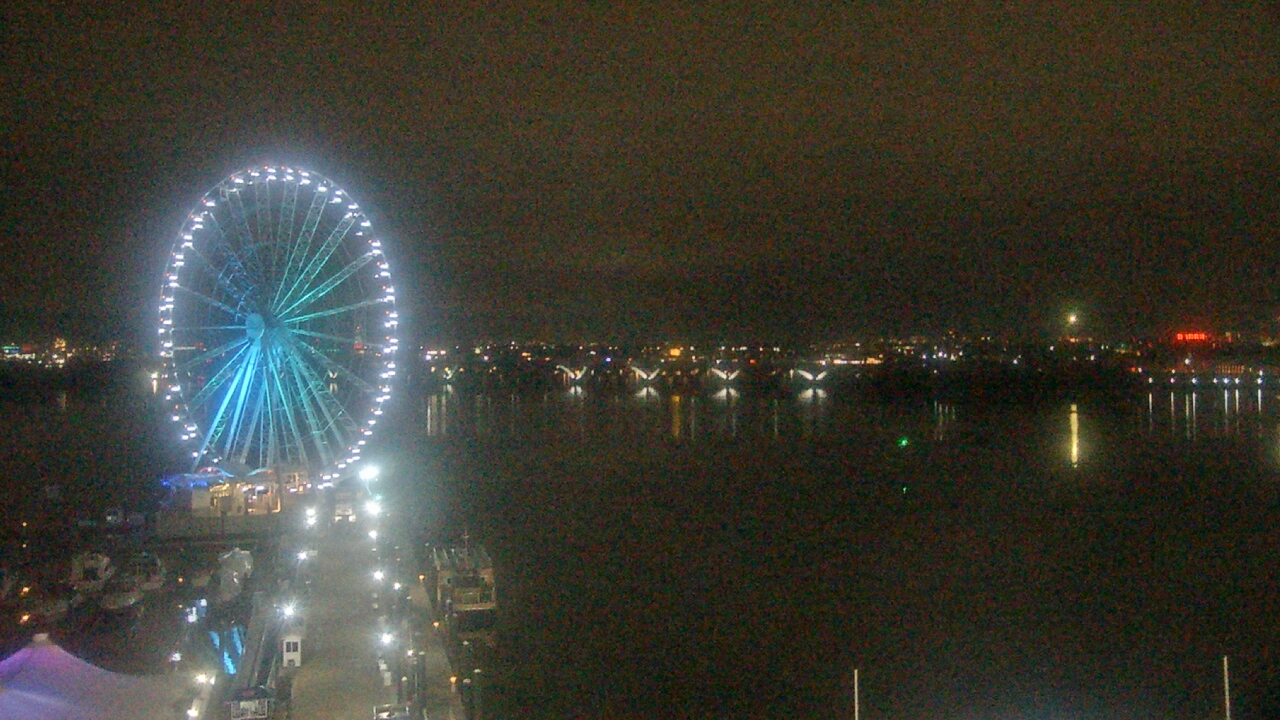 Thumbnail for current weather camera view from National Harbor in Oxon Hill, Maryland