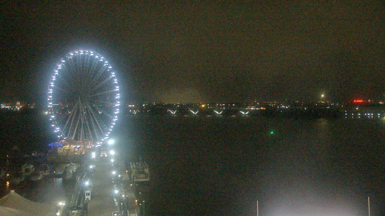 Thumbnail for current weather camera view from National Harbor in Oxon Hill, Maryland