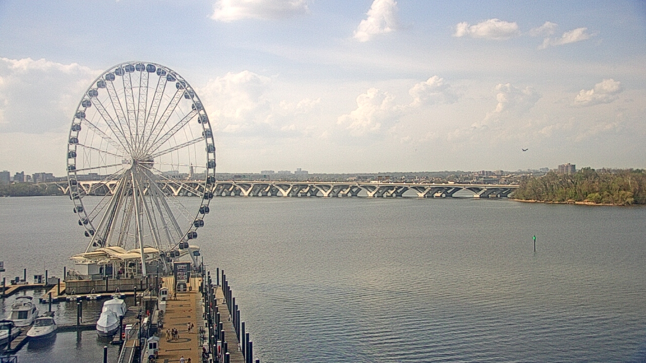 Thumbnail for current weather camera view from National Harbor in Oxon Hill, Maryland