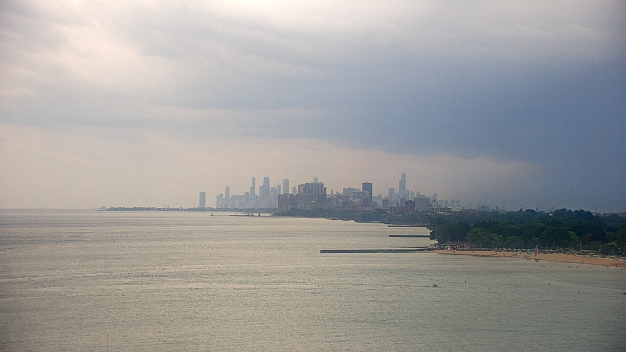Thumbnail for current weather camera view from Northwestern University in Evanston, Illinois