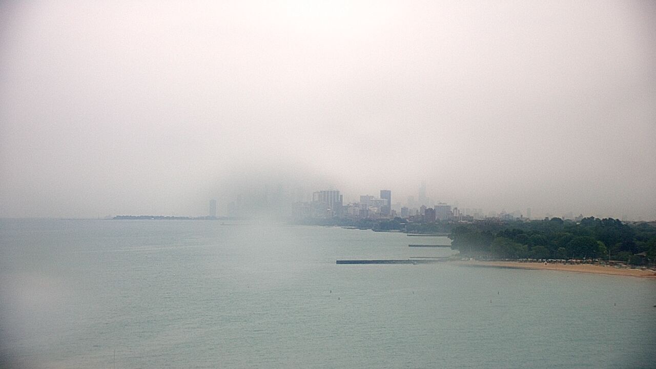 Thumbnail for current weather camera view from Northwestern University in Evanston, Illinois