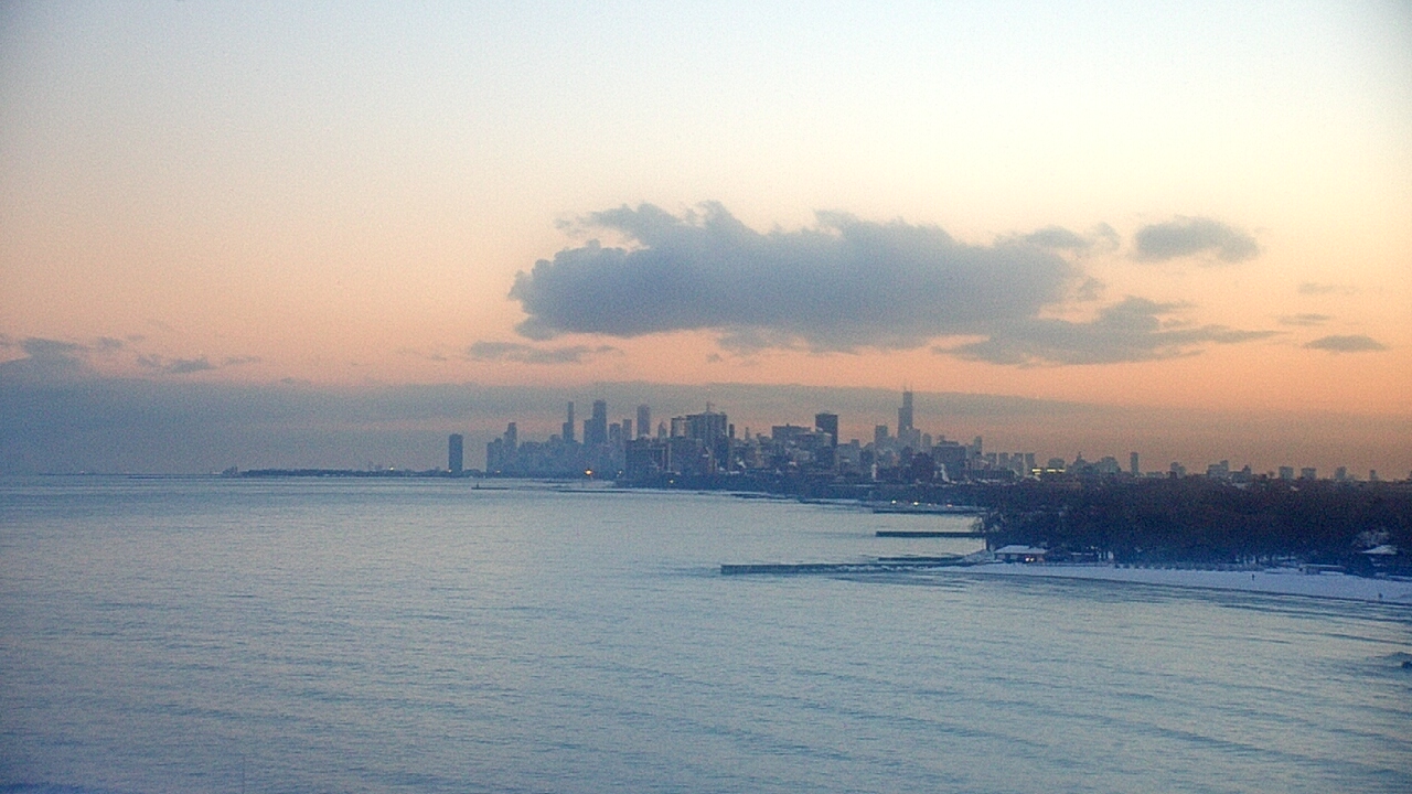 Thumbnail for current weather camera view from Northwestern University in Evanston, Illinois