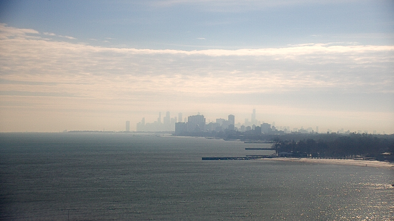 Thumbnail for current weather camera view from Northwestern University in Evanston, Illinois