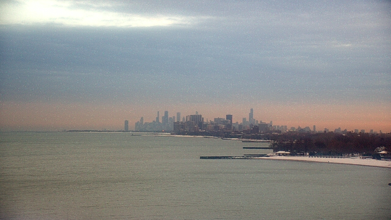 Thumbnail for current weather camera view from Northwestern University in Evanston, Illinois