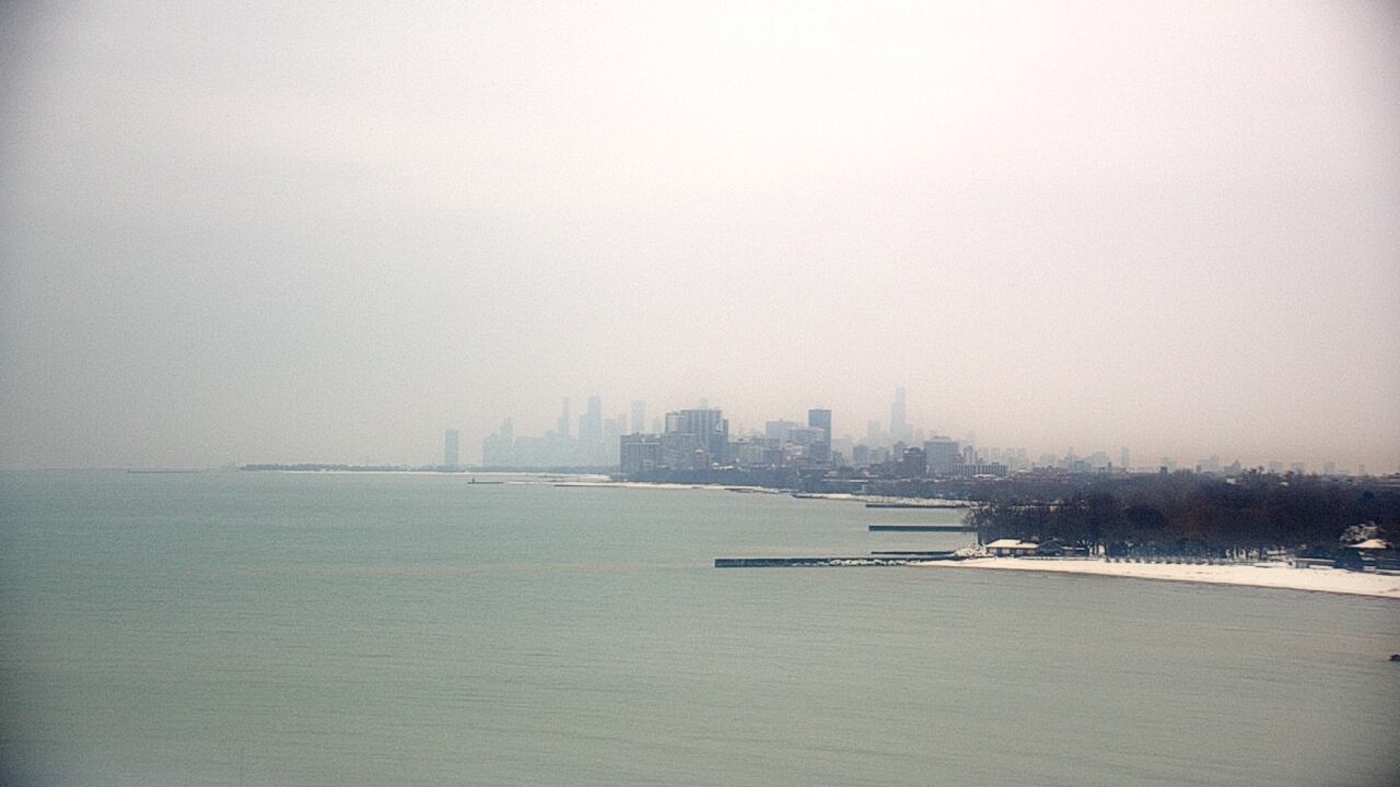 Thumbnail for current weather camera view from Northwestern University in Evanston, Illinois