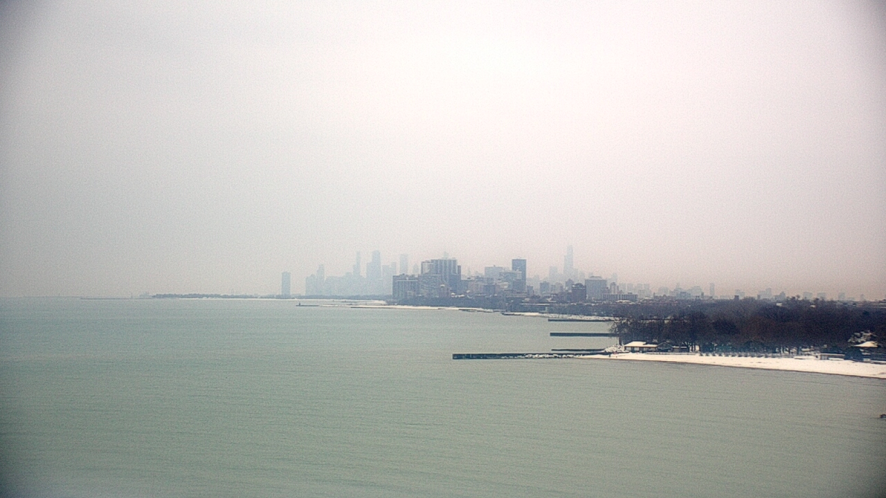 Thumbnail for current weather camera view from Northwestern University in Evanston, Illinois