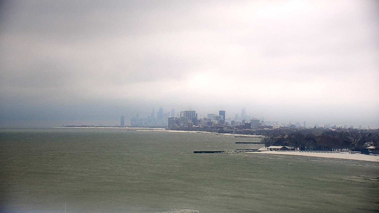 Thumbnail for current weather camera view from Northwestern University in Evanston, Illinois