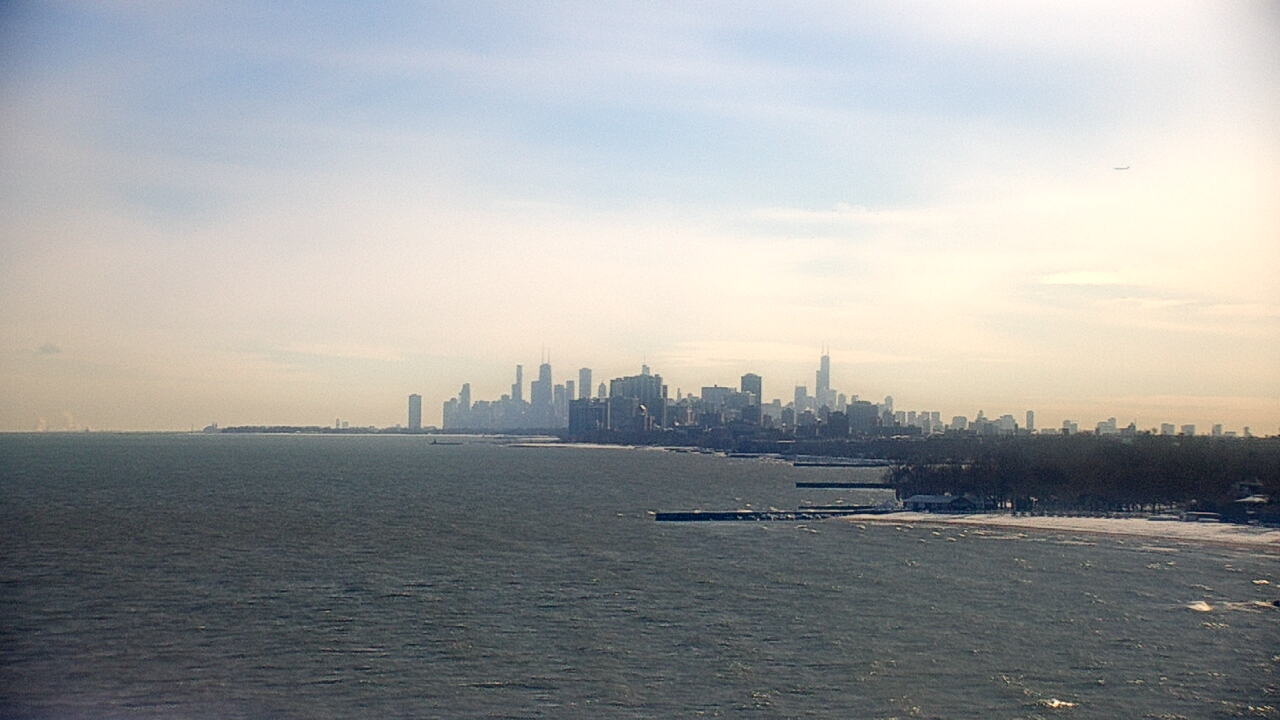 Thumbnail for current weather camera view from Northwestern University in Evanston, Illinois