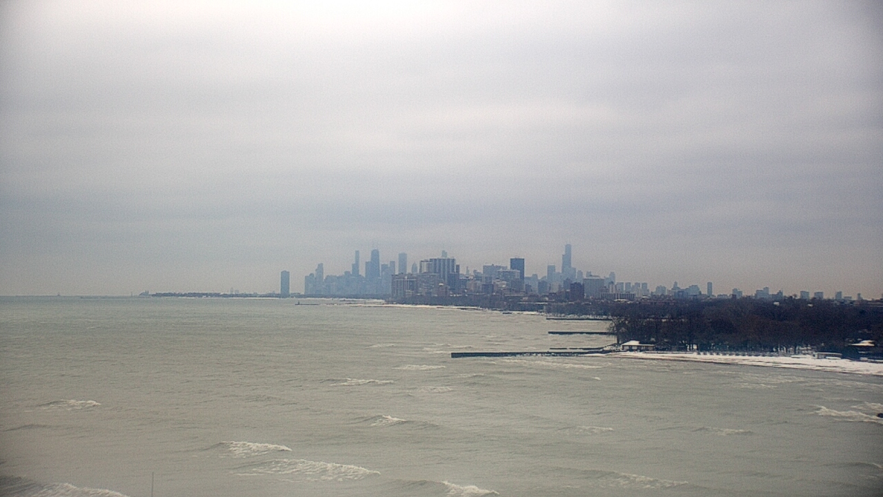 Thumbnail for current weather camera view from Northwestern University in Evanston, Illinois