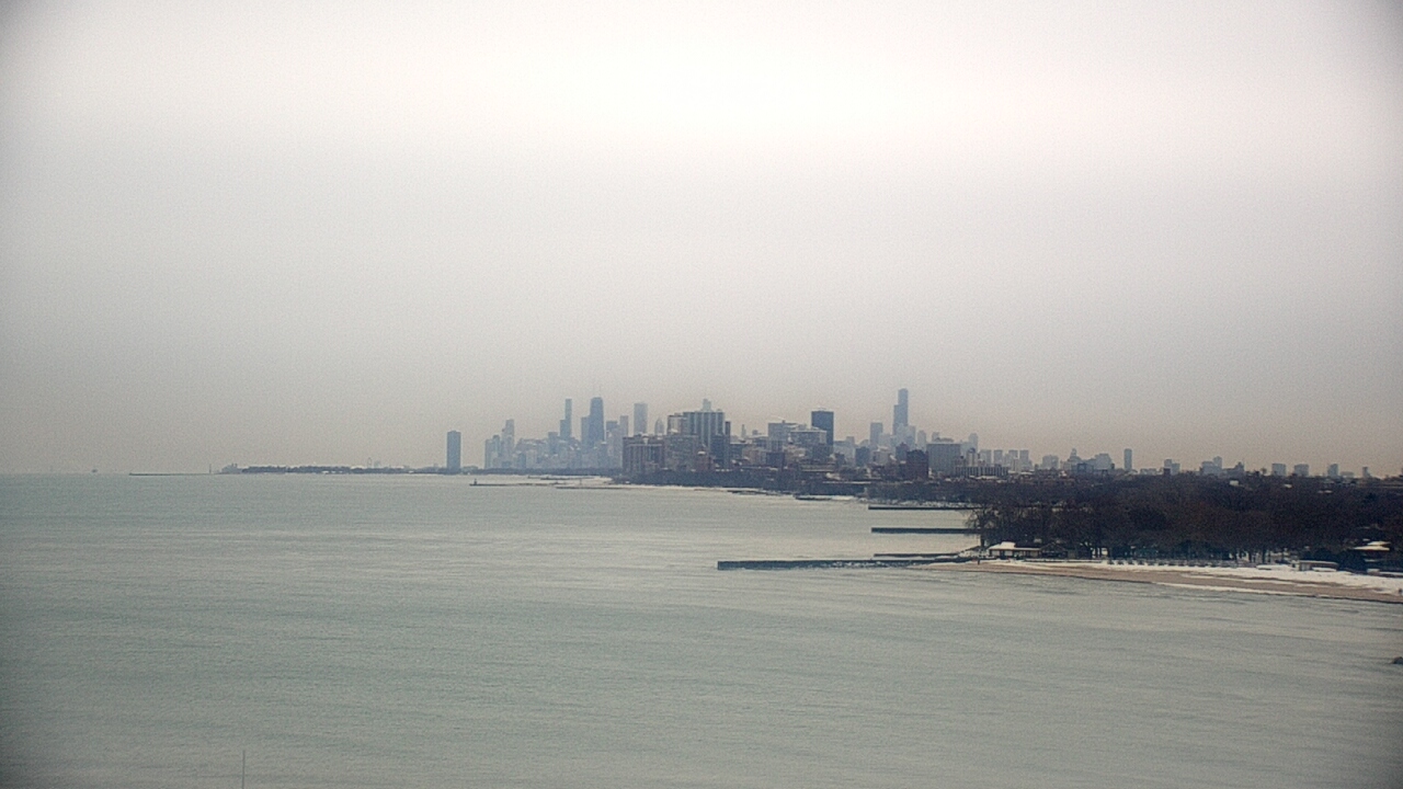 Thumbnail for current weather camera view from Northwestern University in Evanston, Illinois