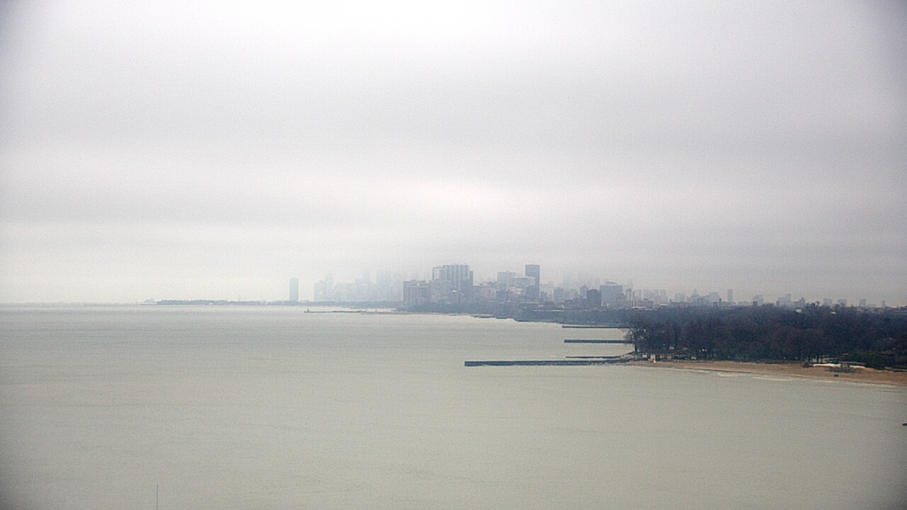 Thumbnail for current weather camera view from Northwestern University in Evanston, Illinois