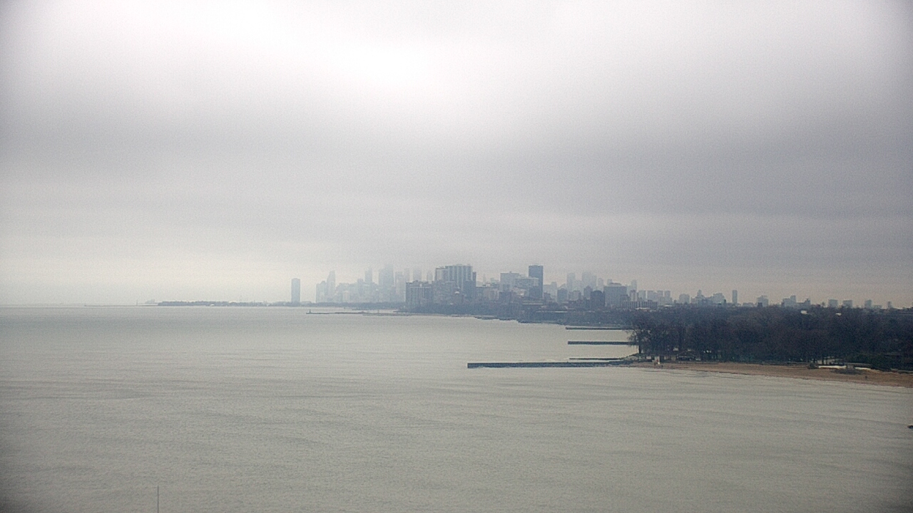 Thumbnail for current weather camera view from Northwestern University in Evanston, Illinois