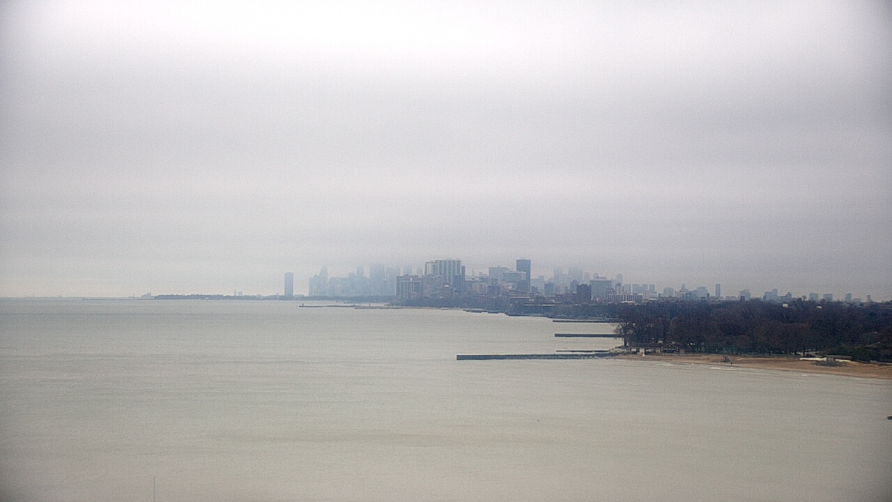 Thumbnail for current weather camera view from Northwestern University in Evanston, Illinois