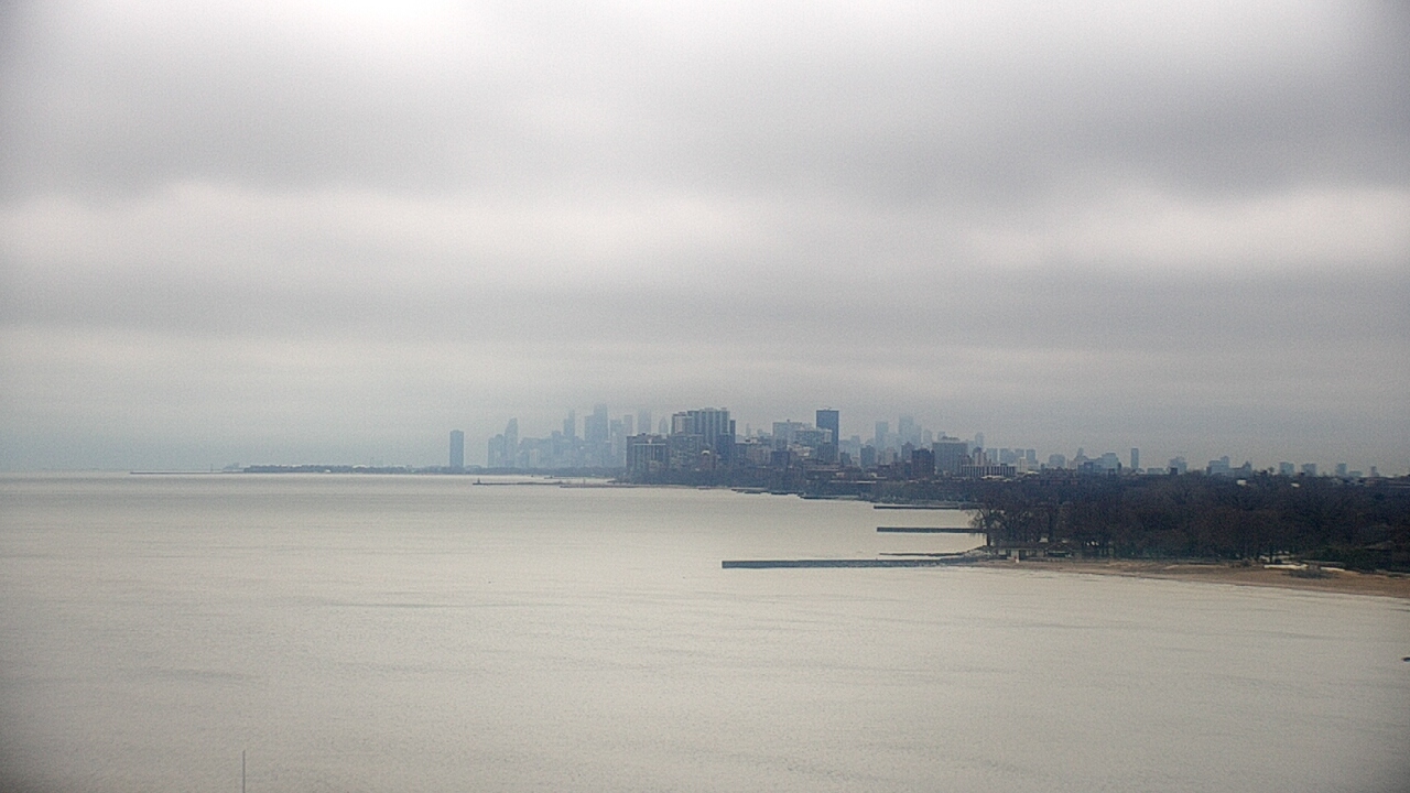 Thumbnail for current weather camera view from Northwestern University in Evanston, Illinois