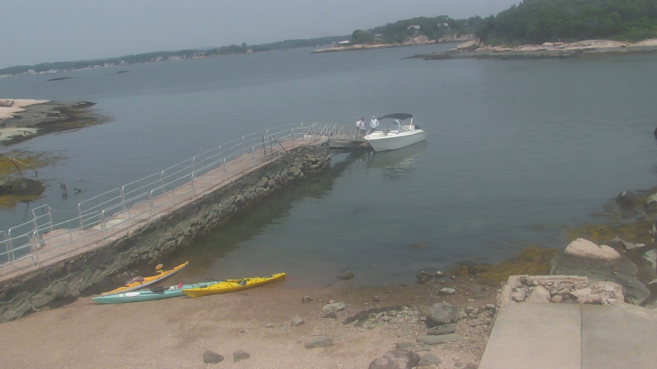 Thumbnail for current weather camera view from Outer Island Education and Research in Branford, Connecticut