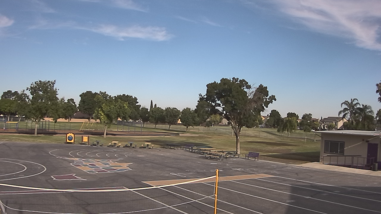 Thumbnail for current weather camera view from Von Renner Elementary School in Newman, California