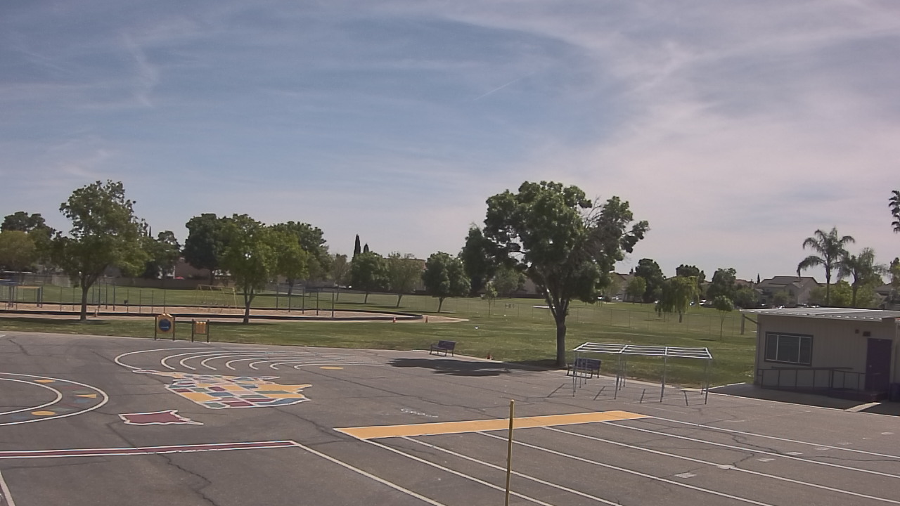 Thumbnail for current weather camera view from Von Renner Elementary School in Newman, California