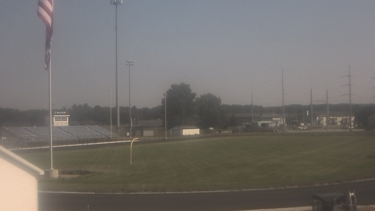 Thumbnail for current weather camera view from Newaygo High School in Newaygo, Michigan