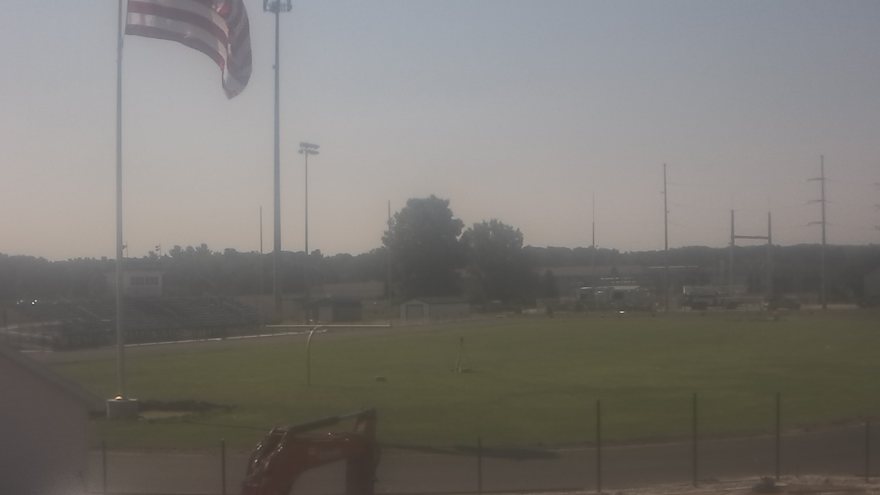 Thumbnail for current weather camera view from Newaygo High School in Newaygo, Michigan