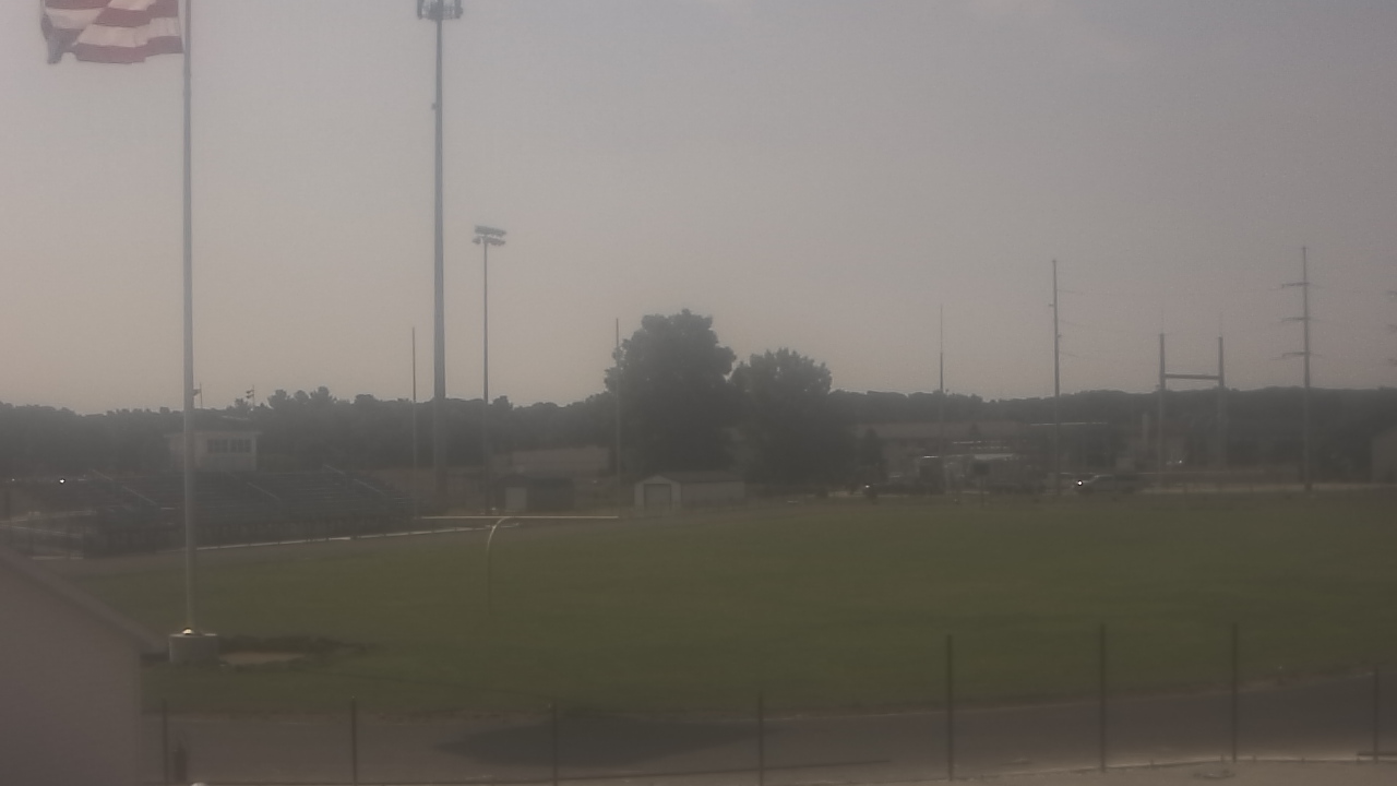 Thumbnail for current weather camera view from Newaygo High School in Newaygo, Michigan