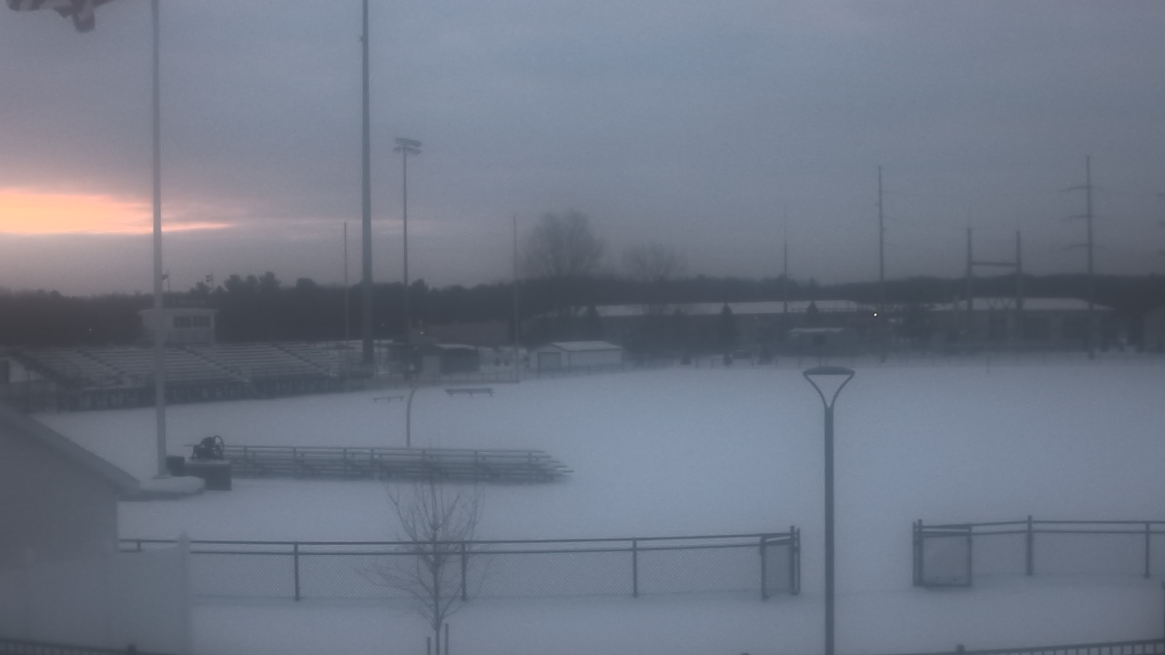 Thumbnail for current weather camera view from Newaygo High School in Newaygo, Michigan