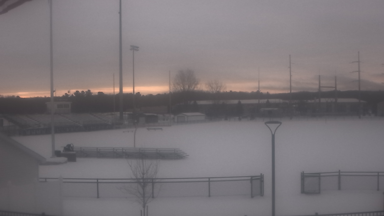 Thumbnail for current weather camera view from Newaygo High School in Newaygo, Michigan