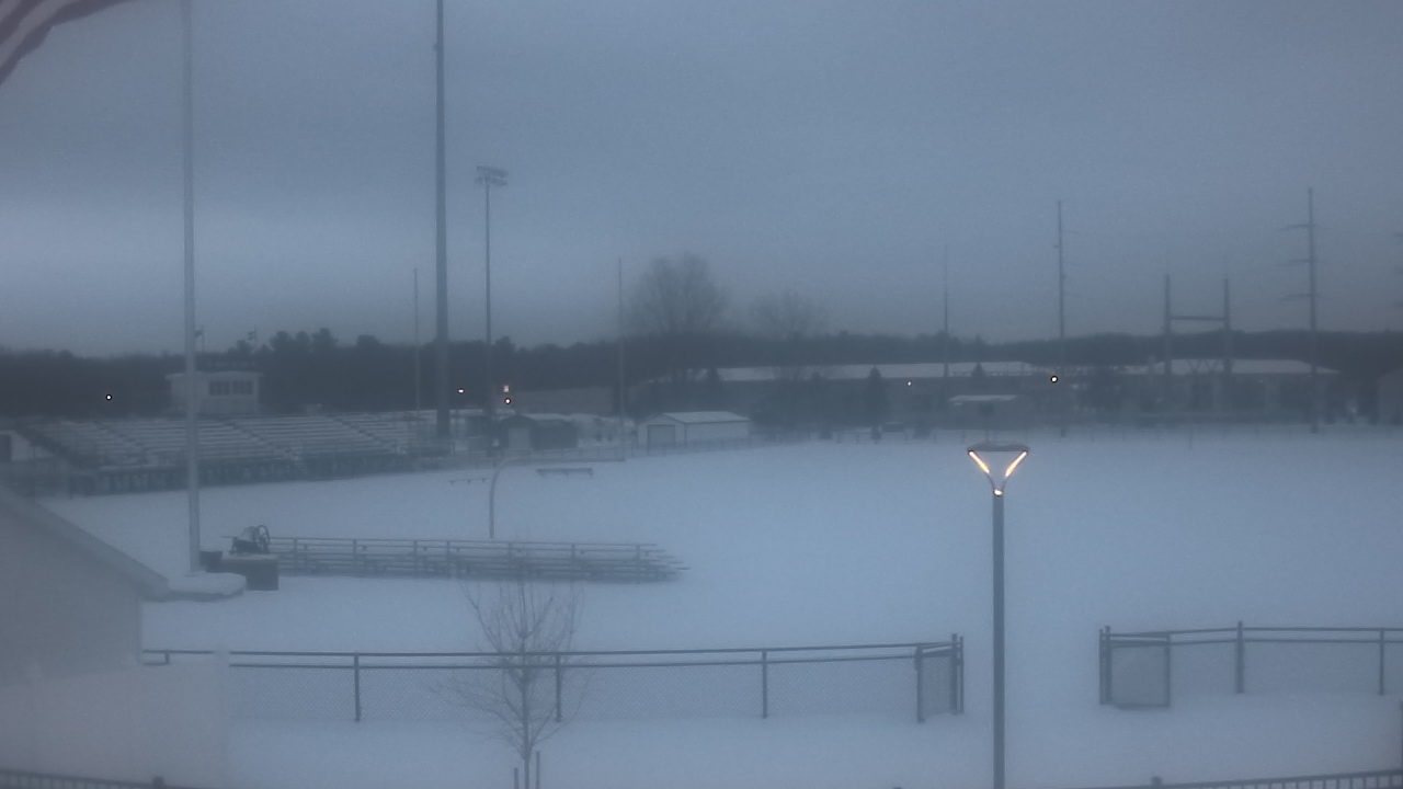 Thumbnail for current weather camera view from Newaygo High School in Newaygo, Michigan