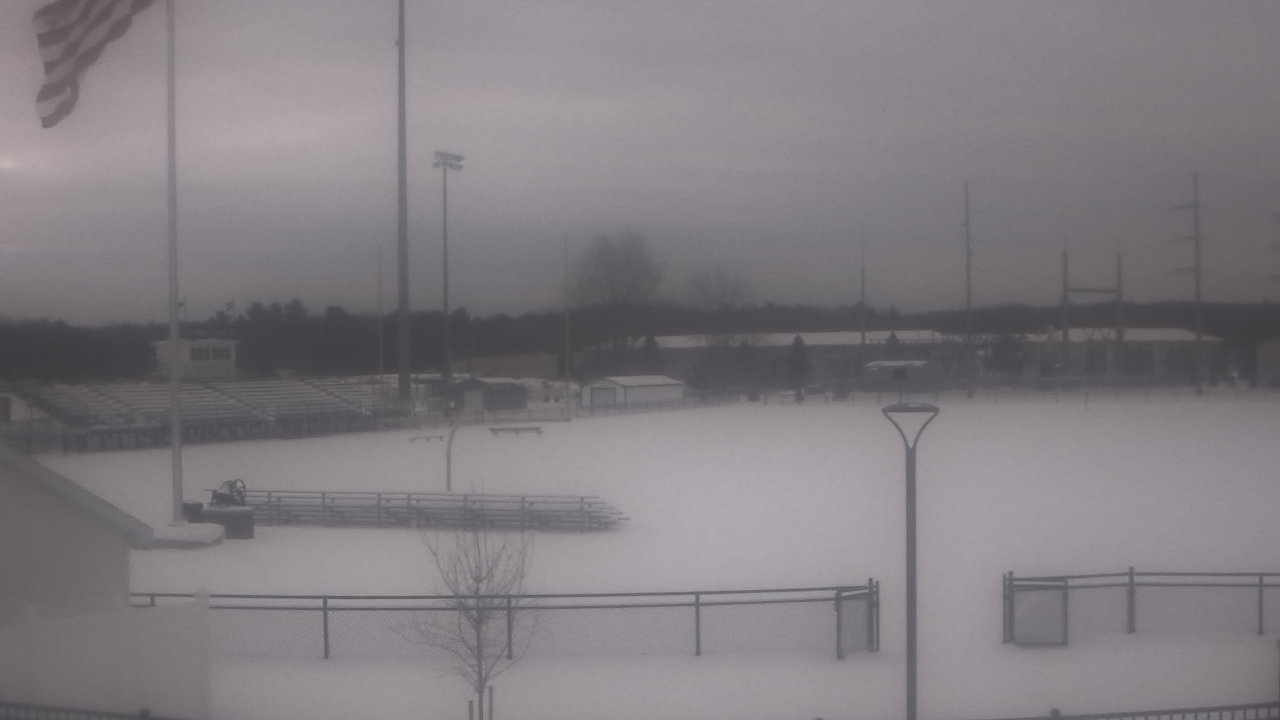 Thumbnail for current weather camera view from Newaygo High School in Newaygo, Michigan