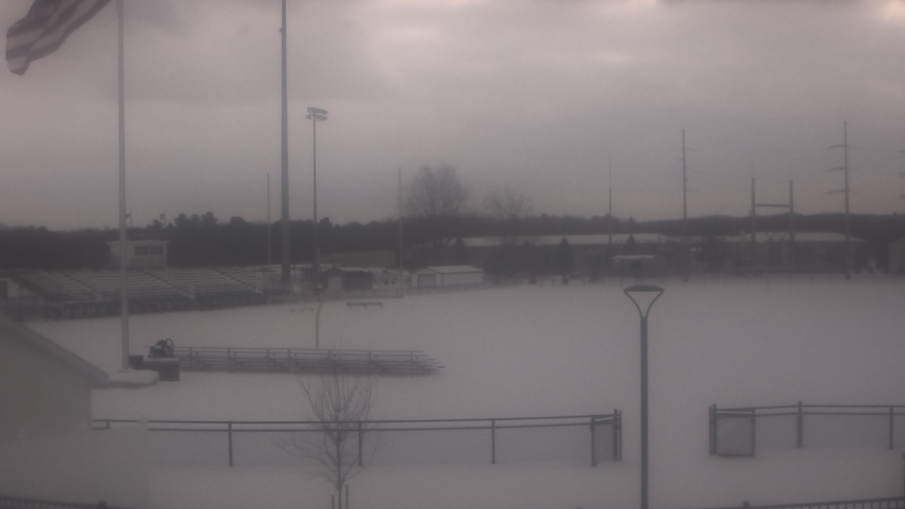 Thumbnail for current weather camera view from Newaygo High School in Newaygo, Michigan