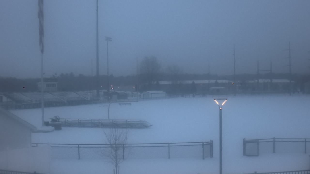 Thumbnail for current weather camera view from Newaygo High School in Newaygo, Michigan