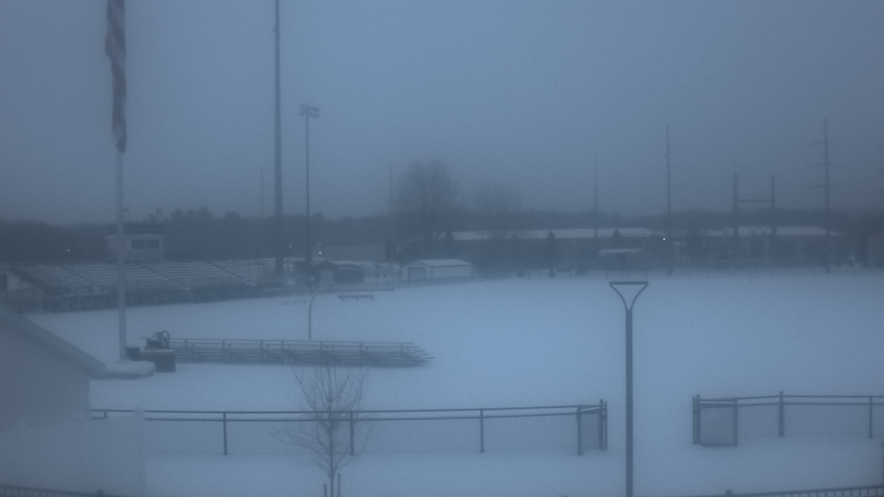 Thumbnail for current weather camera view from Newaygo High School in Newaygo, Michigan
