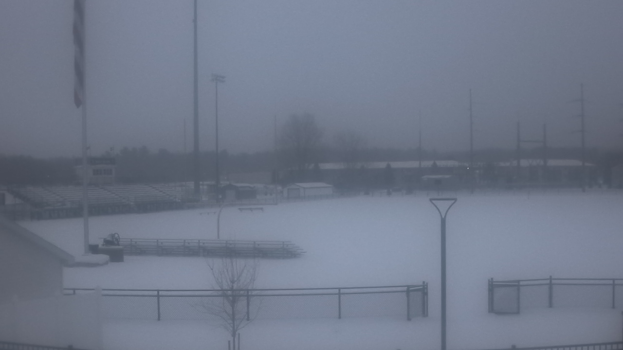 Thumbnail for current weather camera view from Newaygo High School in Newaygo, Michigan