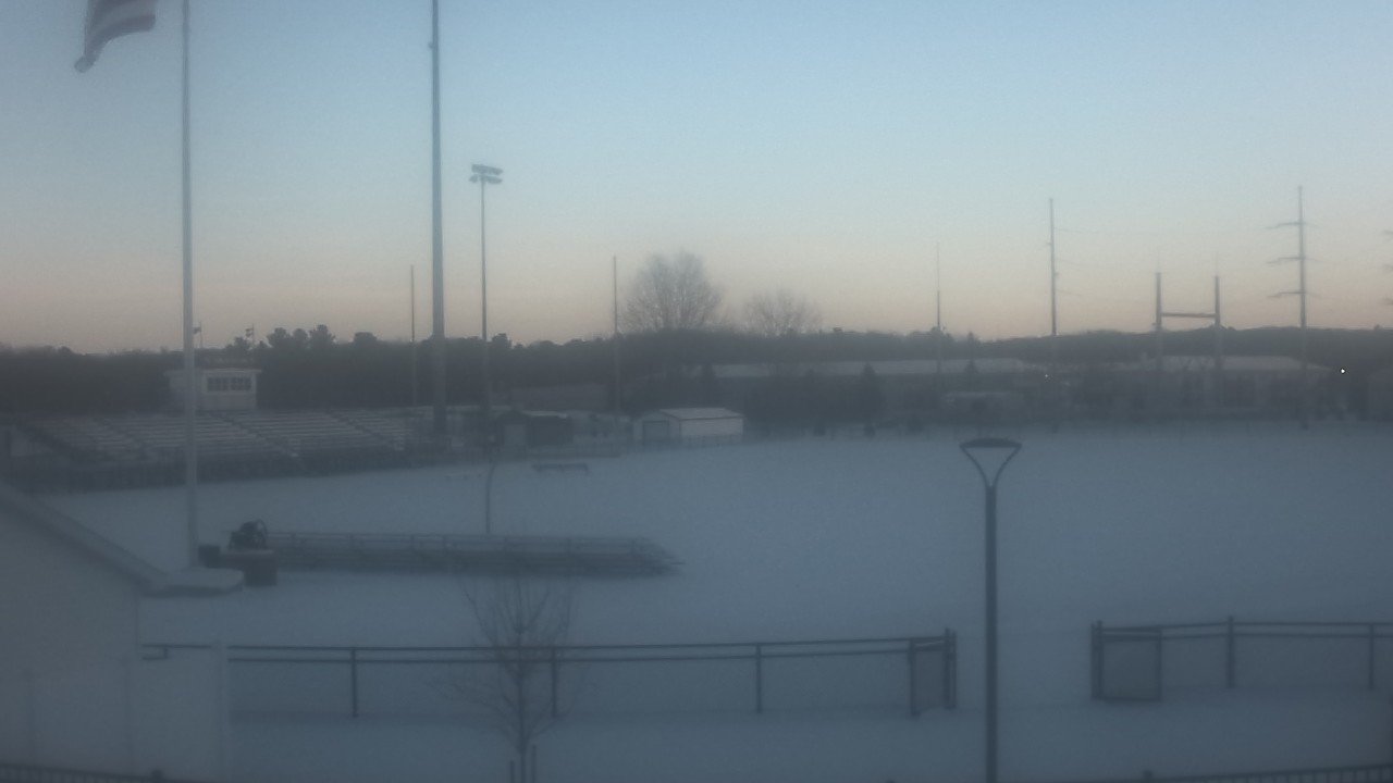 Thumbnail for current weather camera view from Newaygo High School in Newaygo, Michigan