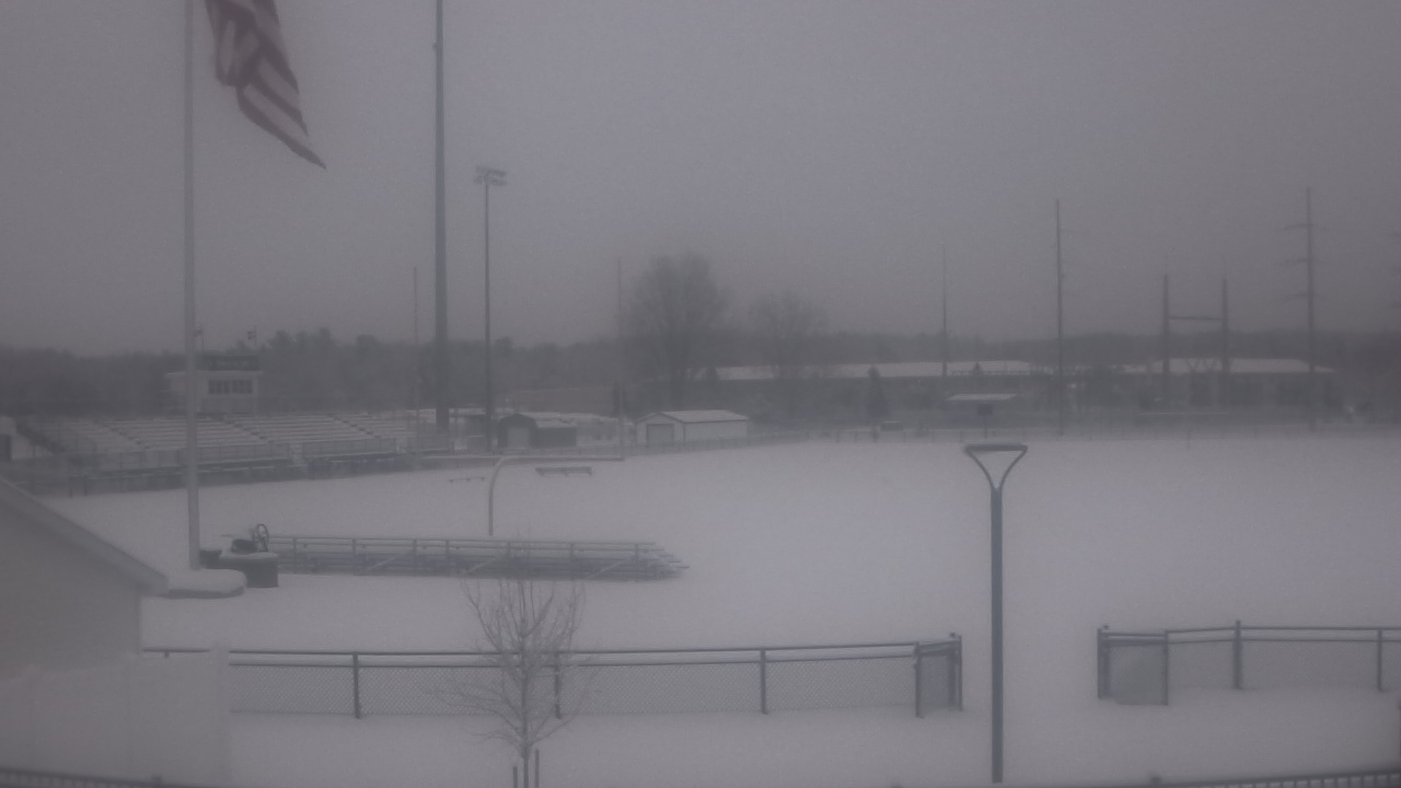 Thumbnail for current weather camera view from Newaygo High School in Newaygo, Michigan