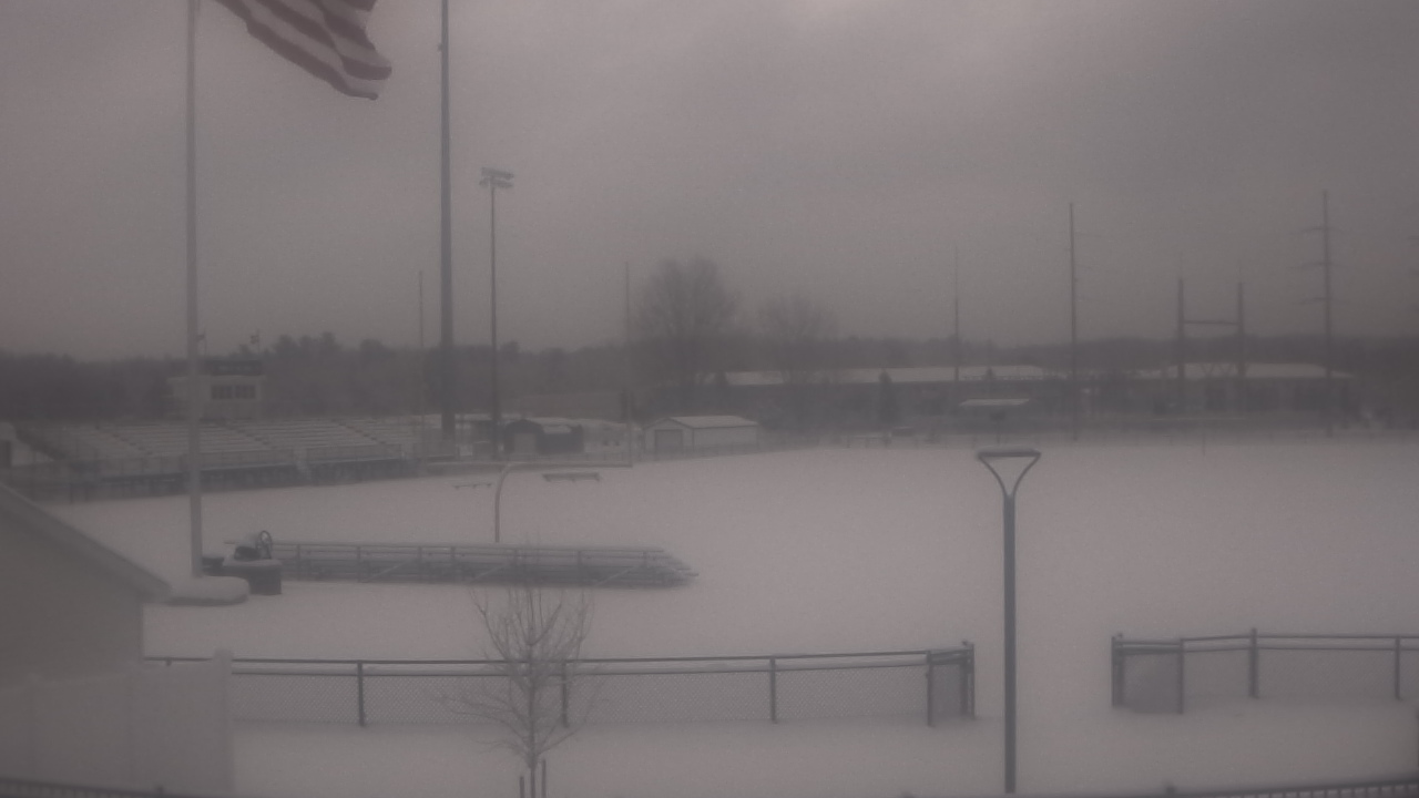 Thumbnail for current weather camera view from Newaygo High School in Newaygo, Michigan