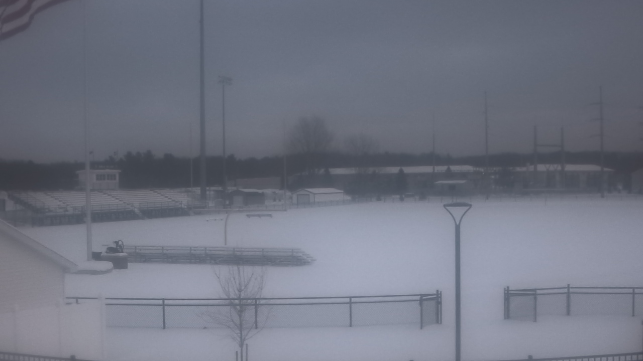Thumbnail for current weather camera view from Newaygo High School in Newaygo, Michigan