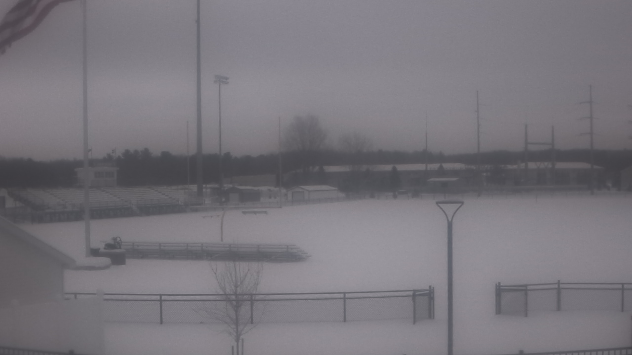 Thumbnail for current weather camera view from Newaygo High School in Newaygo, Michigan