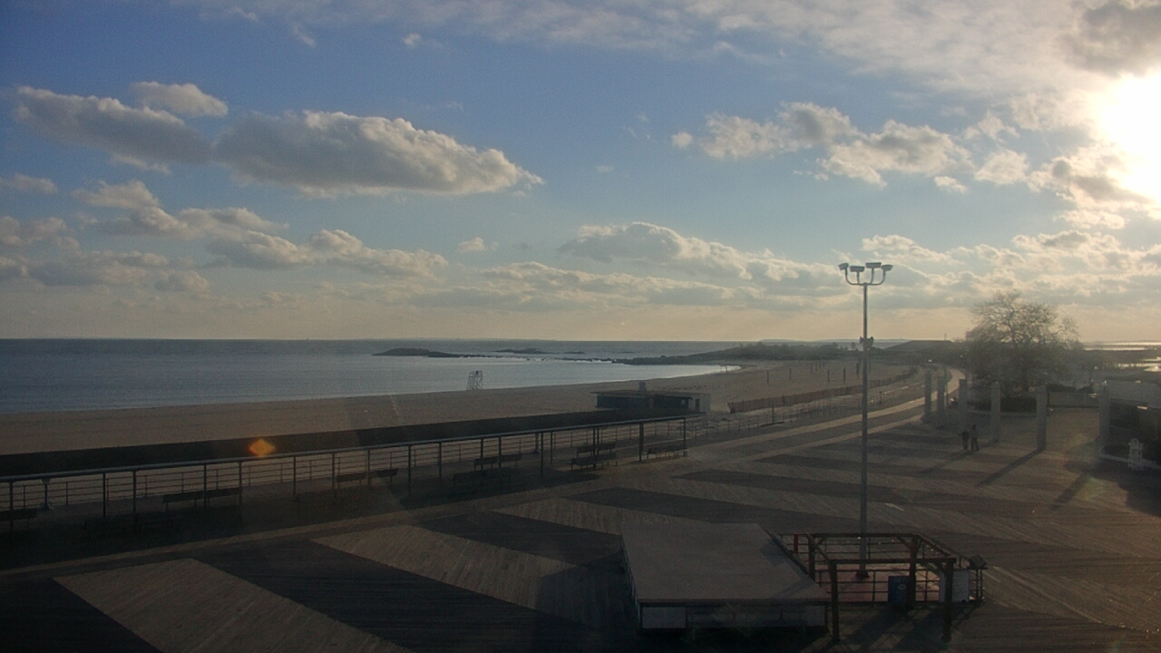 Thumbnail for current weather camera view from Ocean Beach Park in New London, Connecticut